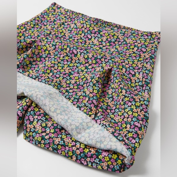 NWT Zara 9Y panel floral skort - Picture 3 of 3